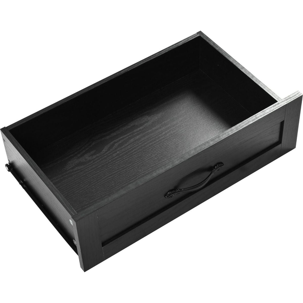 53.5"Farmhouse Kitchen Island with Power Outlet, Kitchen Storage Island with Drop Leaf, Spice Rack and Drawer, Rolling Kitchen Cart on Wheels, for Home, Kitchen and Dining Room, Black