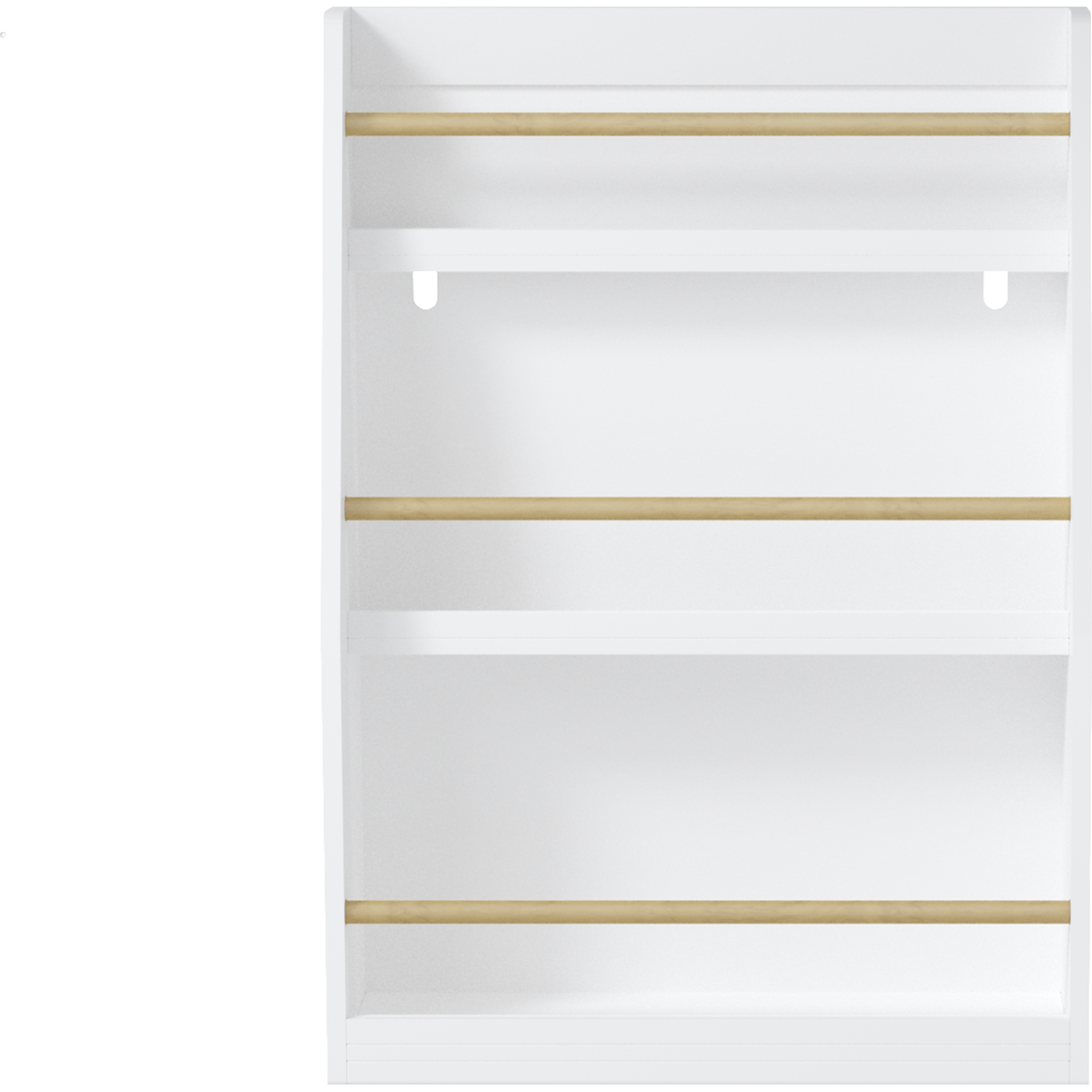 3 Tier Kids Book Shelf,Kids Book Rack, Helps Keep Bedrooms, Playrooms, and Classrooms Organized,White - Streamdale Furniture
