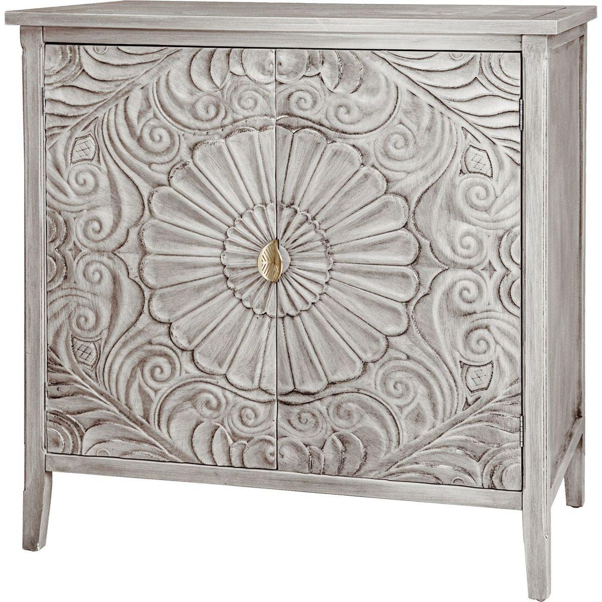 2 Door Cabinet, American Furniture, Suitable for Bedroom, Living Room, Study