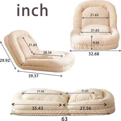 Triple Fold Down Sofa Bed