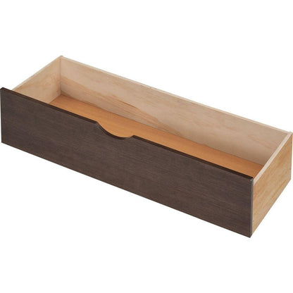 Full Size Storage Platform Bed with Pull Out Shelves, Twin Size Trundle and 2 Drawers, Espresso