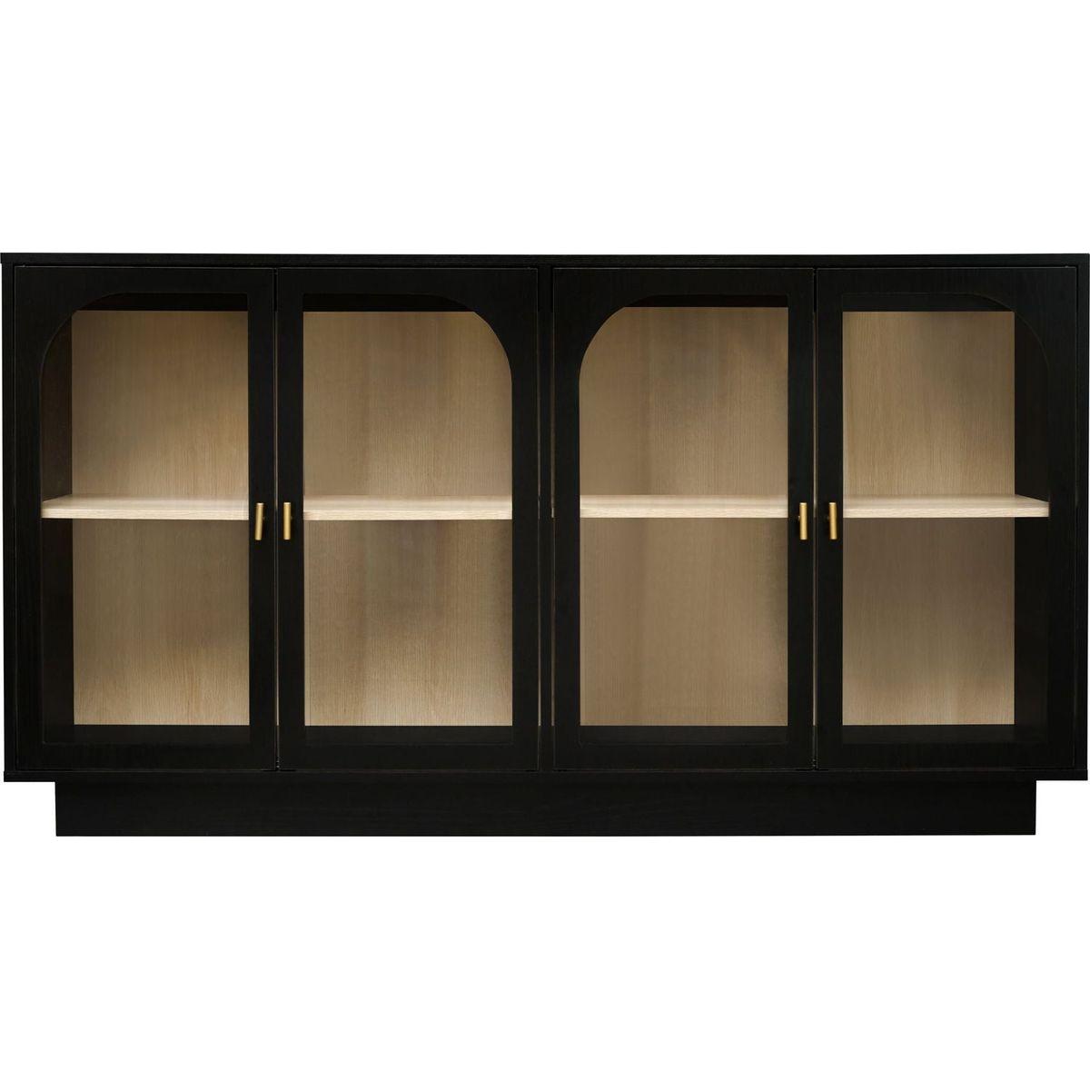 Storage Cabinet with Acrylic Door for Living Room, Dining Room, Study