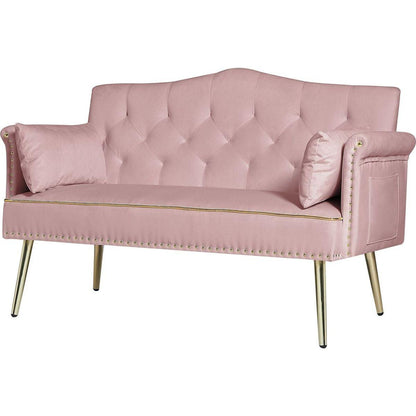 PINK 2 SEATER SOFA