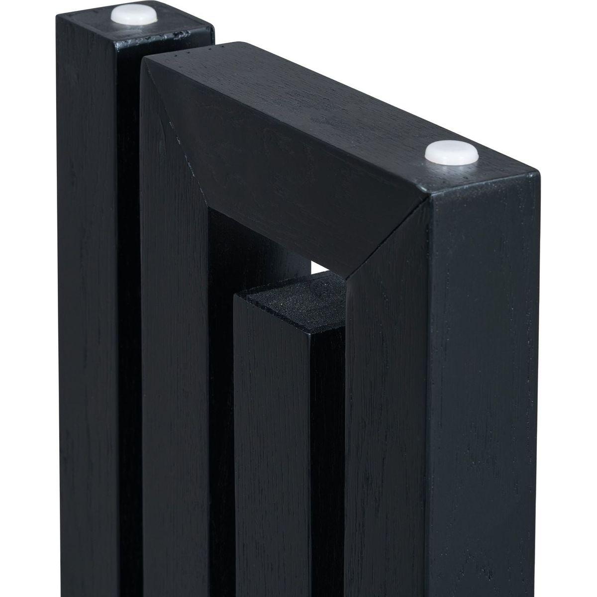 Uniquely Designed Oak Veneer Console Table with Distinctive Side Shapes, Suitable for Entryway, Hallway, Living Room, Foyer, Corridor