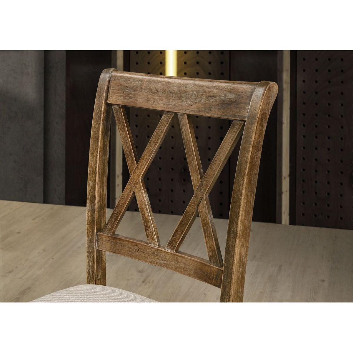 Windvale Fabric Upholstered Dining Chair Set of 2