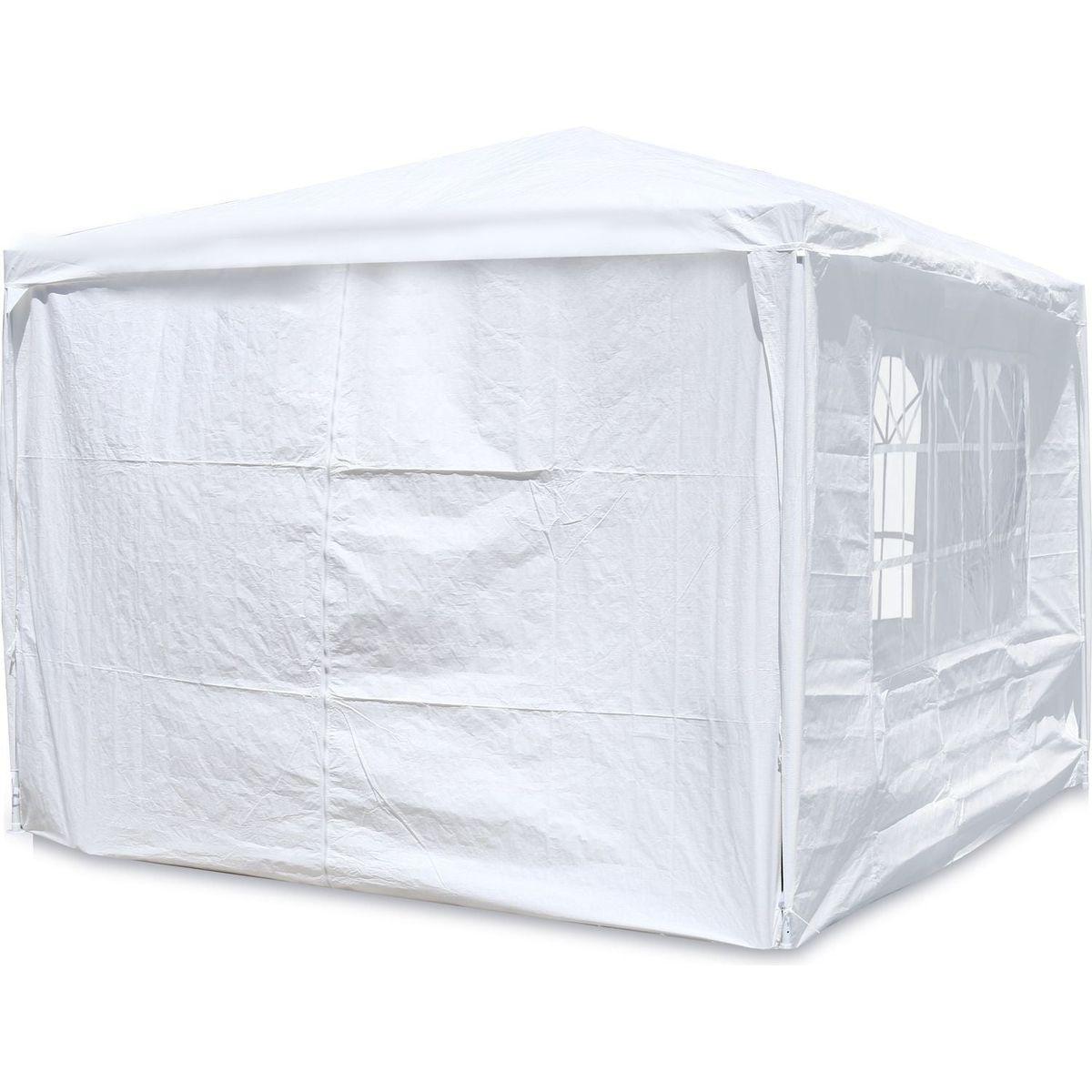 10'x10' Party Tent Outdoor Heavy Duty Gazebo Wedding Canopy + 4 Removable Walls