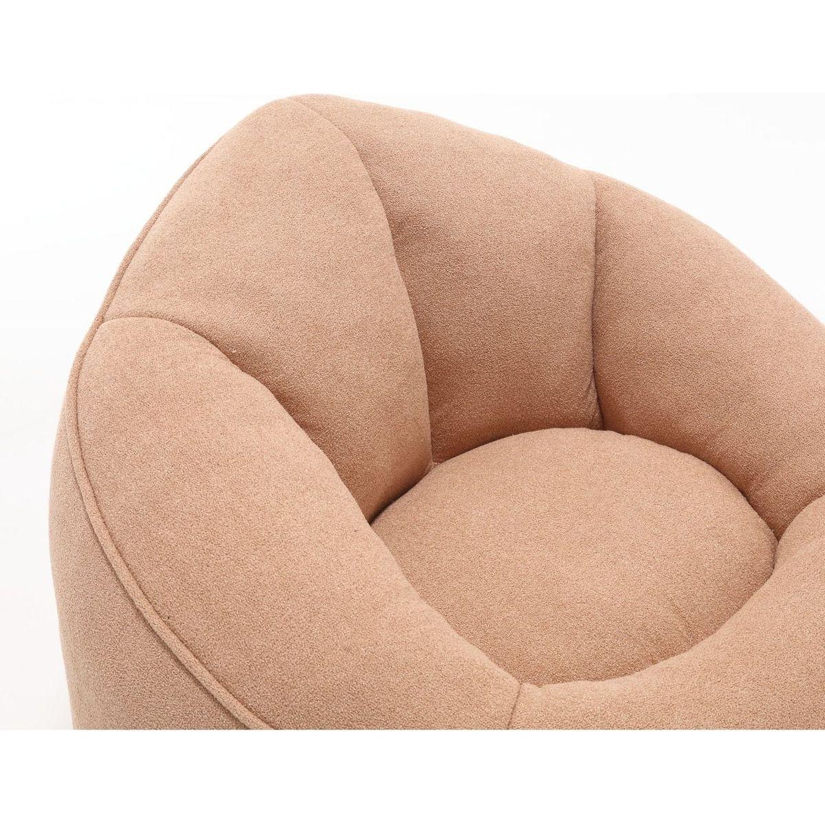 Bedding Bean Bag Sofa Chair High Pressure Foam Bean Bag Chair Adult Material with Padded Foam Padding Compressed Bean Bag With Footrest