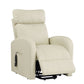 Ricardo Recliner w/Power Lift, Beige PU