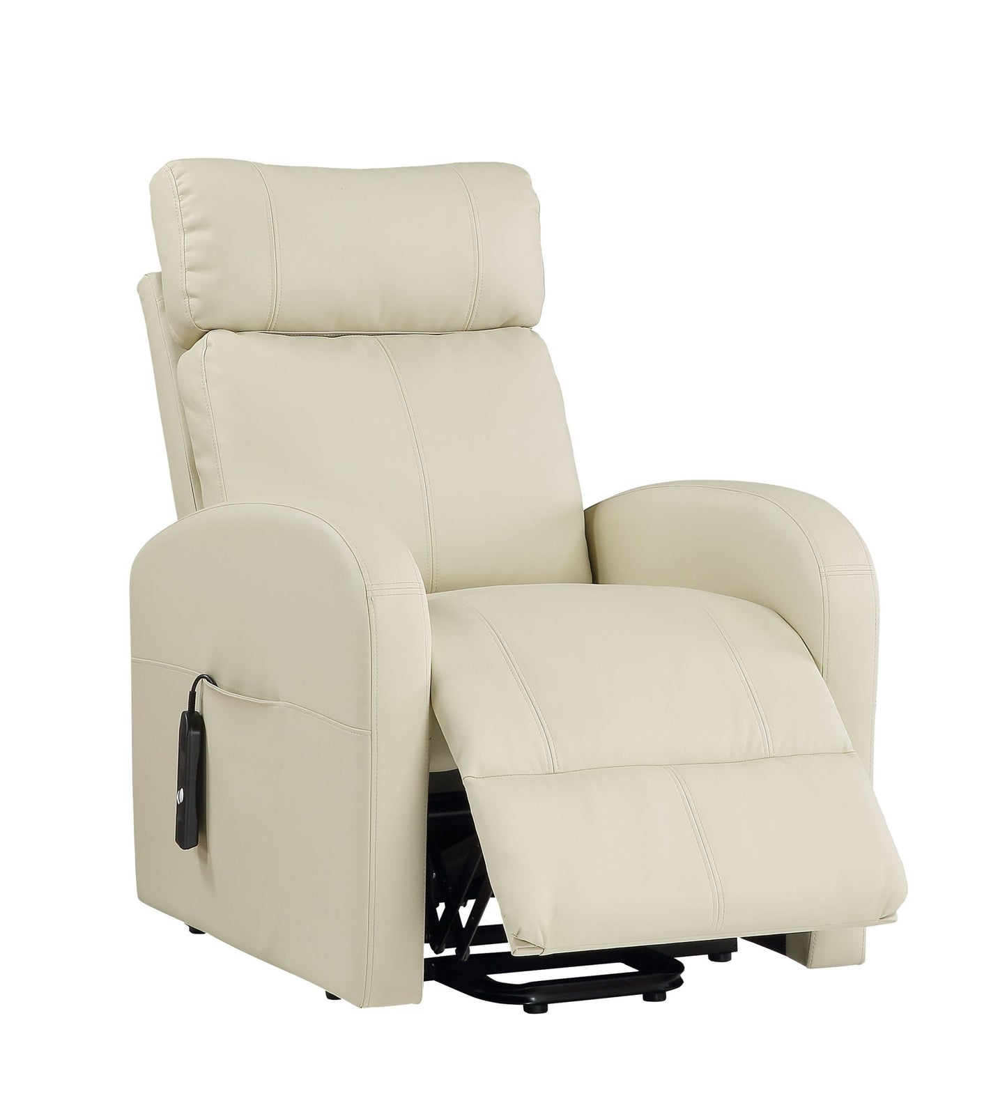 Ricardo Recliner w/Power Lift, Beige PU