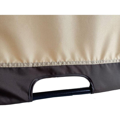 Universal Canopy Cover Replacement for 12x9 Ft Curved Outdoor Pergola Structure