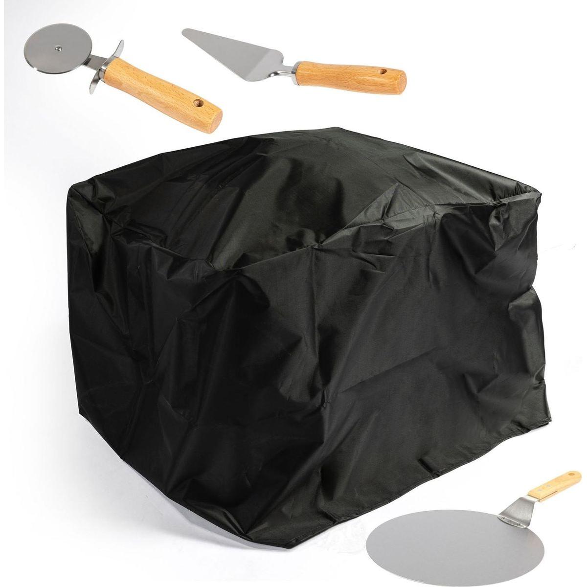 Gas Pizza Oven, Propane Outdoor Pizza Oven, Portable Pizza Oven For 12 Inch Pizzas, With Gas Hose & Regulator