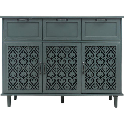 3 Door 3 Drawer Cabinet, American Furniture, Suitable for Bedroom, Living Room, Study