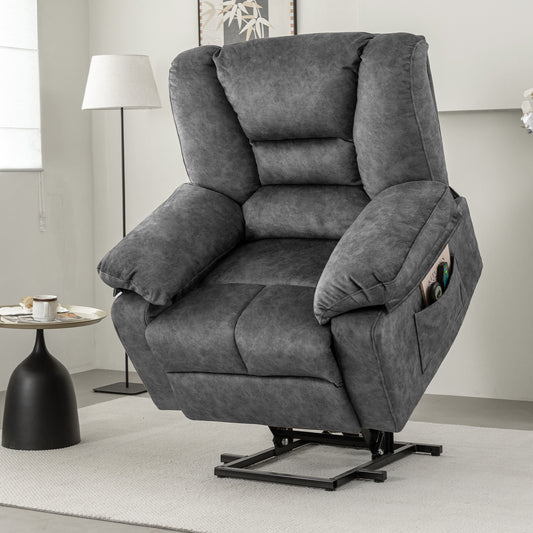 Power Lift Recliner Chair Sofa for Elderly with Massage