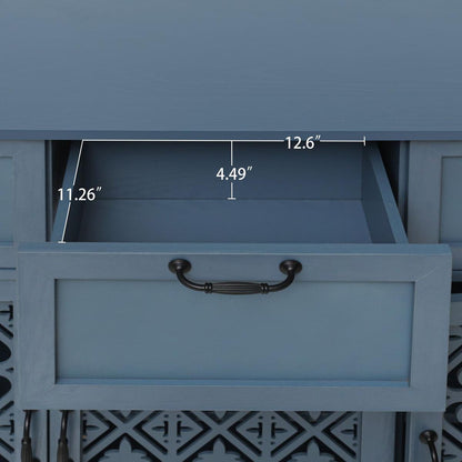 3 Door 3 Drawer Cabinet, American Furniture, Suitable for Bedroom, Living Room, Study - Streamdale Furniture