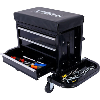 Pound Capacity Garage Glider Rolling Tool Chest Seat