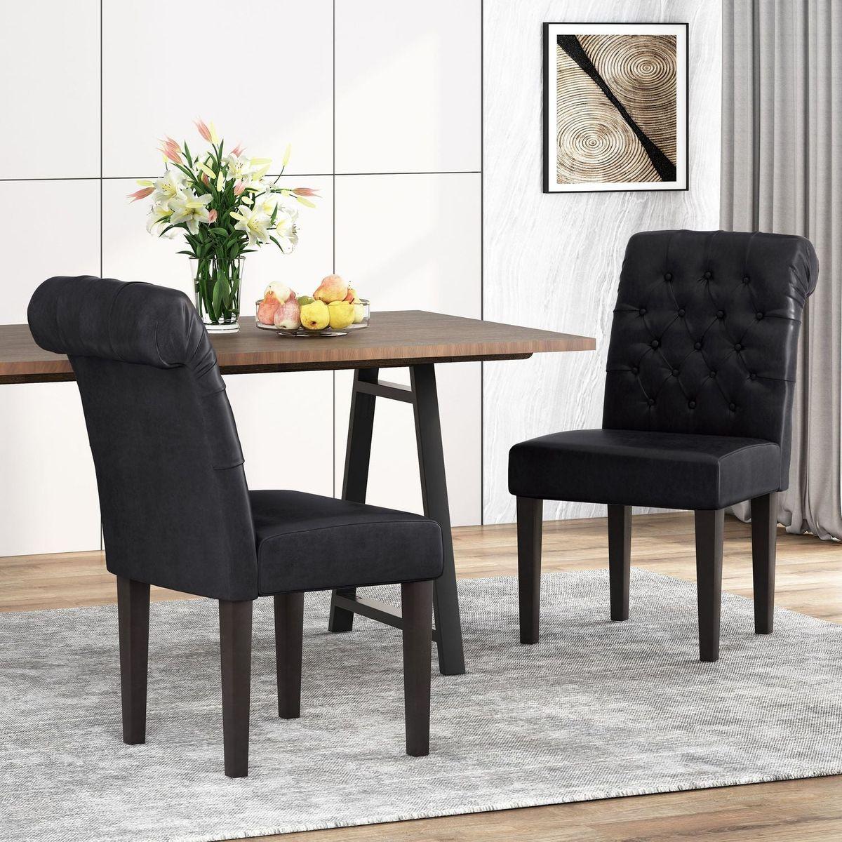 BROXTON TUFT DINING ROLLTOP KD MP2 (set of 2)