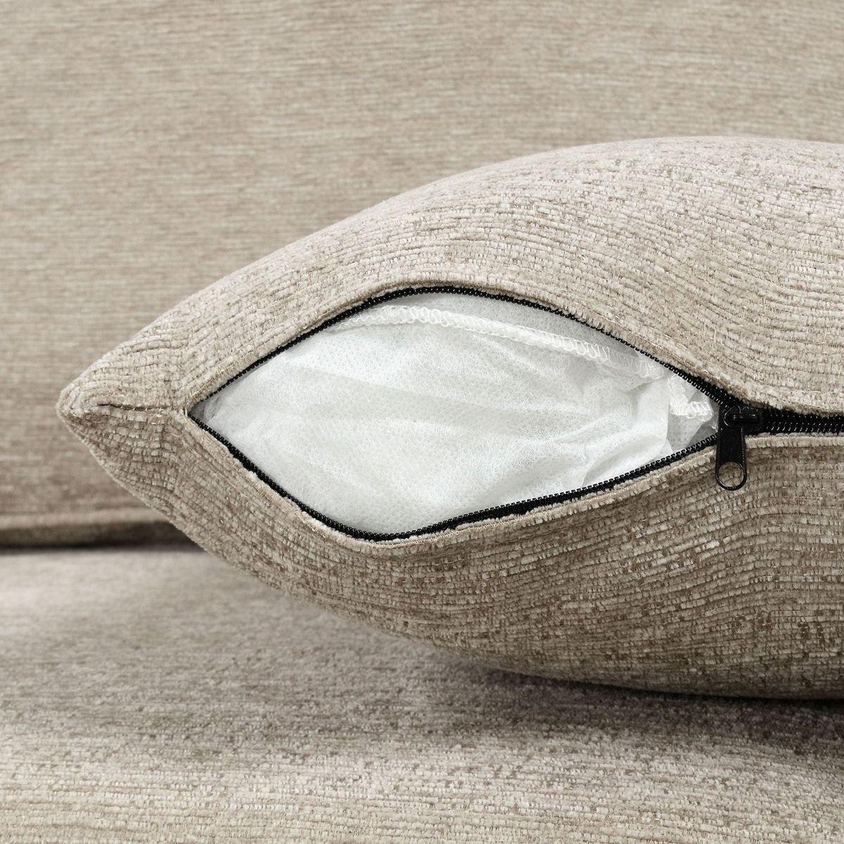 126" L-shaped Sofa Sectional Sofa Couch Pull-out Sofa Bed with Charging Devices and Cup Holders for Living Room, Beige