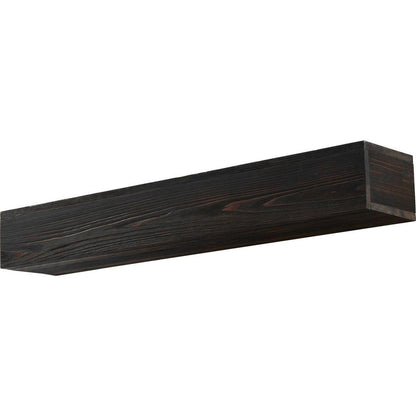 72" Rustic Wood Fireplace Mantel,Wall-Mounted & Floating Shelf for Home Decor