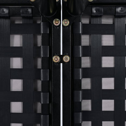 Modern Outdoor Daybed Patio Metal Daybed with Wood Topped Side Spaces for Drinks, 2 in 1 Padded Chaise Lounges for Poolside, Balcony, Deck, Gray