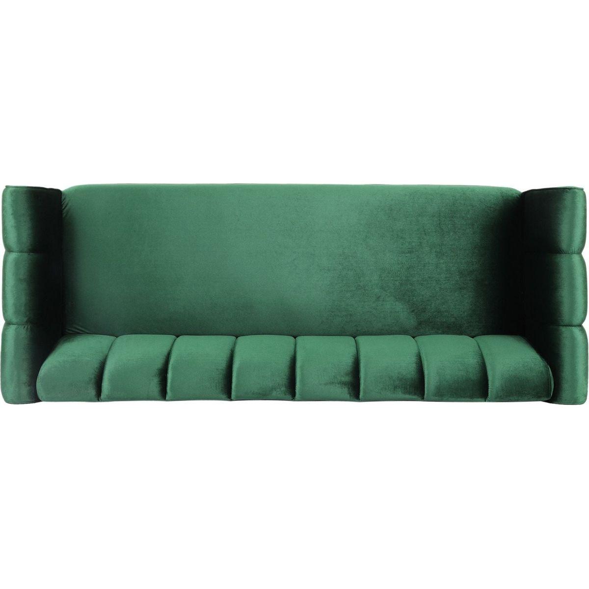 Miranda Velvet 3-Seater Sofa - Streamdale Furniture