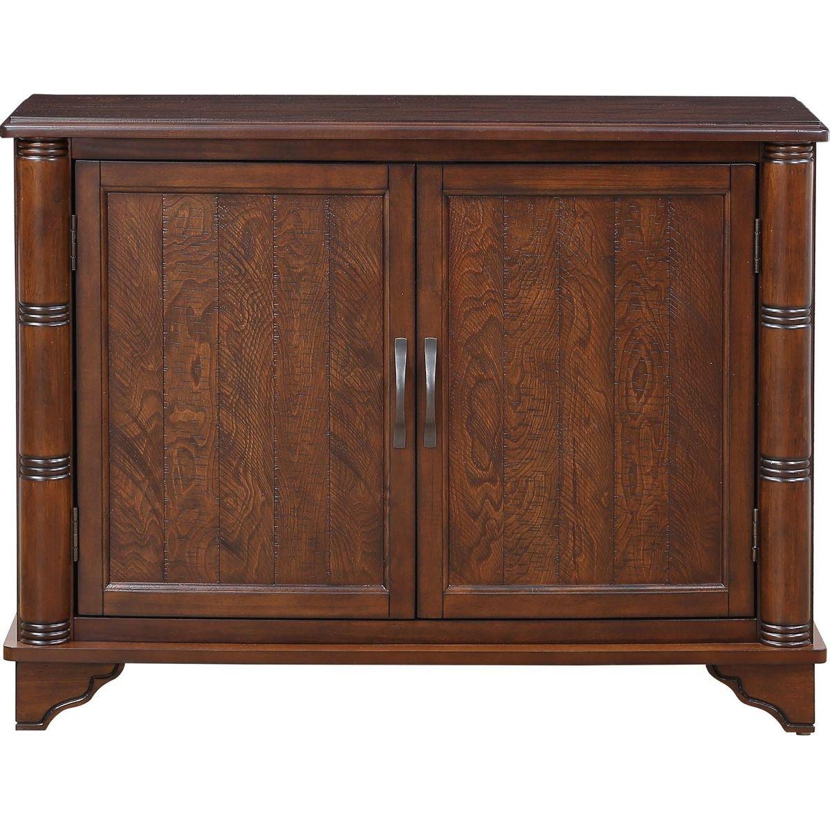 40" Console Table with Storage Shelf, Retro Entryway Table with Adjustable Storage Shelf, Sofa Couch Table for Hallway, Entry Way, Living Room, Foyer, Light Espresso