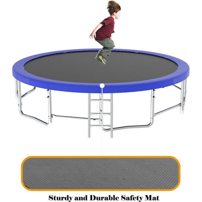 15FT for Kids Children with Safety Enclosure Net Outdoor Backyards Large Recreational Trampoline