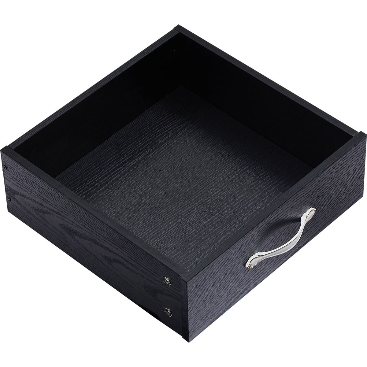 Bedroom dresser, 9 drawer long dresser with antique handles, wood chest of drawers for kids room, living room, entry and hallway, Black, 47.56"W x 15.75"D x 34.45"H.