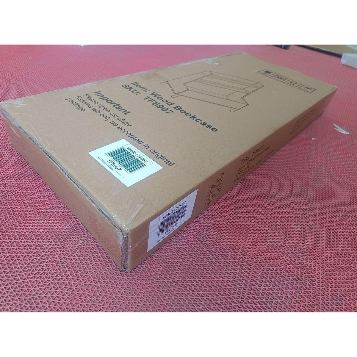 Kids Bookshelf, Book and Magazine Rack, Book Organizer, toy Storage Cabinet Organizer, White