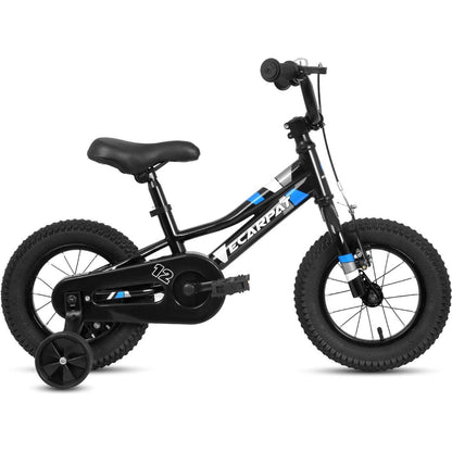 Kids' Bike 12 Inch Wheels, 1-Speed Boys Girls Child Bicycles For2-4Years, With Removable Training Wheels Baby Toys, Front V Brake, Rear Holding Brake