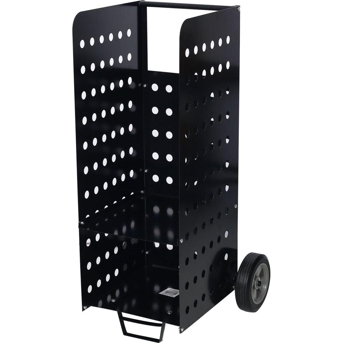 Firewood Cart,fireplace log rolling cart,wood rack, heavy duty in door outdoor rolling cart