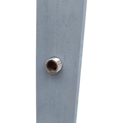 Outdoor Garden Pool Shower with Chassis Board, for Swimming Pool, Patio, Terrace, Garden,Wood