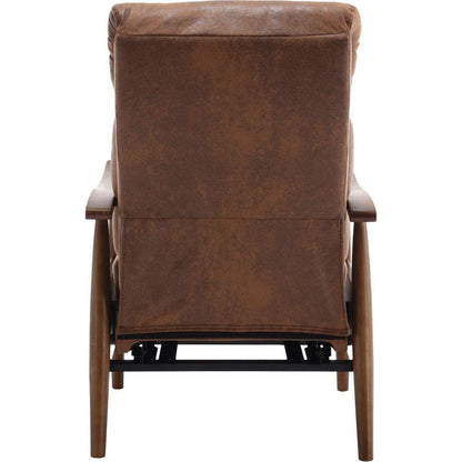 Wood Frame Armchair, Modern Accent Chair Lounge Chair for Living Room