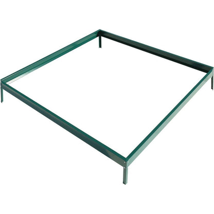 6.3'x6.2'x7' Polycarbonate Greenhouse, Heavy Duty Outdoor Aluminum Walk-in Green House Kit with Rain Gutter, Vent and Door for Backyard Garden, color green