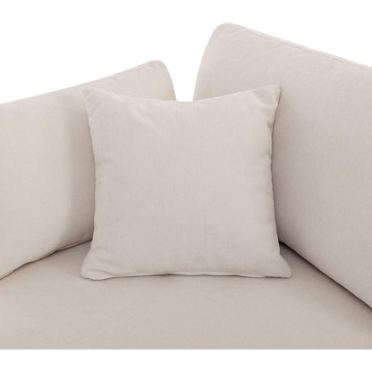 Modern Large U-Shape Sectional Sofa, with Removable Ottomans for Living Room (6-Seater)