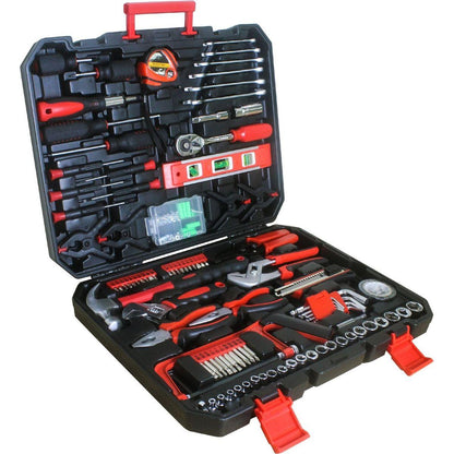 Black Hand Tool Box with Toolset 238Pcs