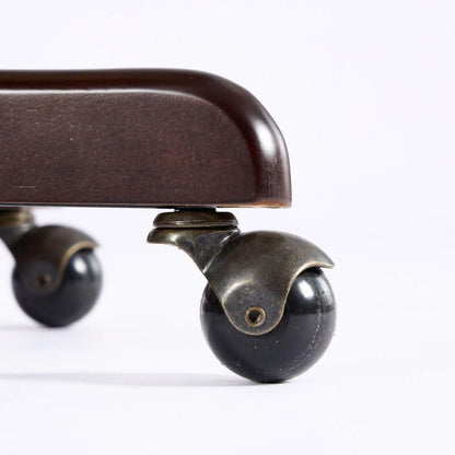 Medieval Retro Style Sheepskin Pattern Fabric Home Office Chair with Lift, Swivel and Recline Functions,Brown color