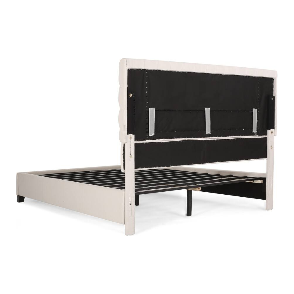 SCOUT FULLY UPHOLSTERED QUEEN WHOLE BED