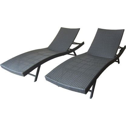 KAUAI PE WICKER CHAISE