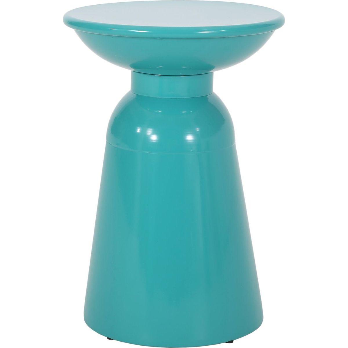 Metal S/2 end table