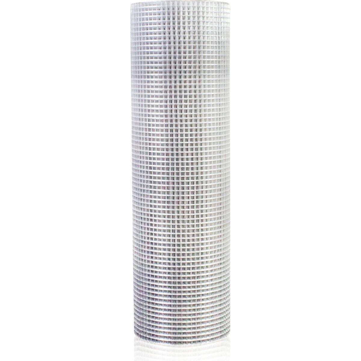 Hardware Cloth 1/2 inch 48in x 100ft 19 Gauge, Hot-dip Galvanized After Welding Chicken Wire Fence Roll Garden Plant Welded Metal Wire Fencing Roll, Rabbit Cages Snake Fence
