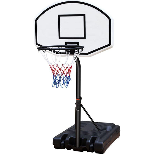 Portable Poolside Basketball Hoop System Basketball Hoop for Pool Height Adjustable 3.1ft-4.7ft with 36" Backboard for Indoor Outdoor Use