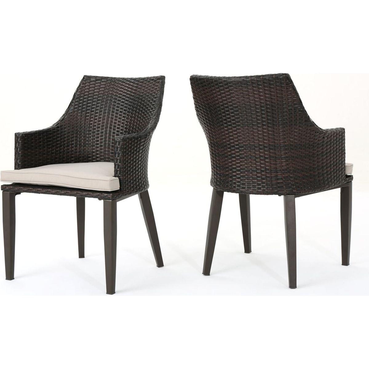 HILLHURST CHAIR - BROWN MP2 Set of 2