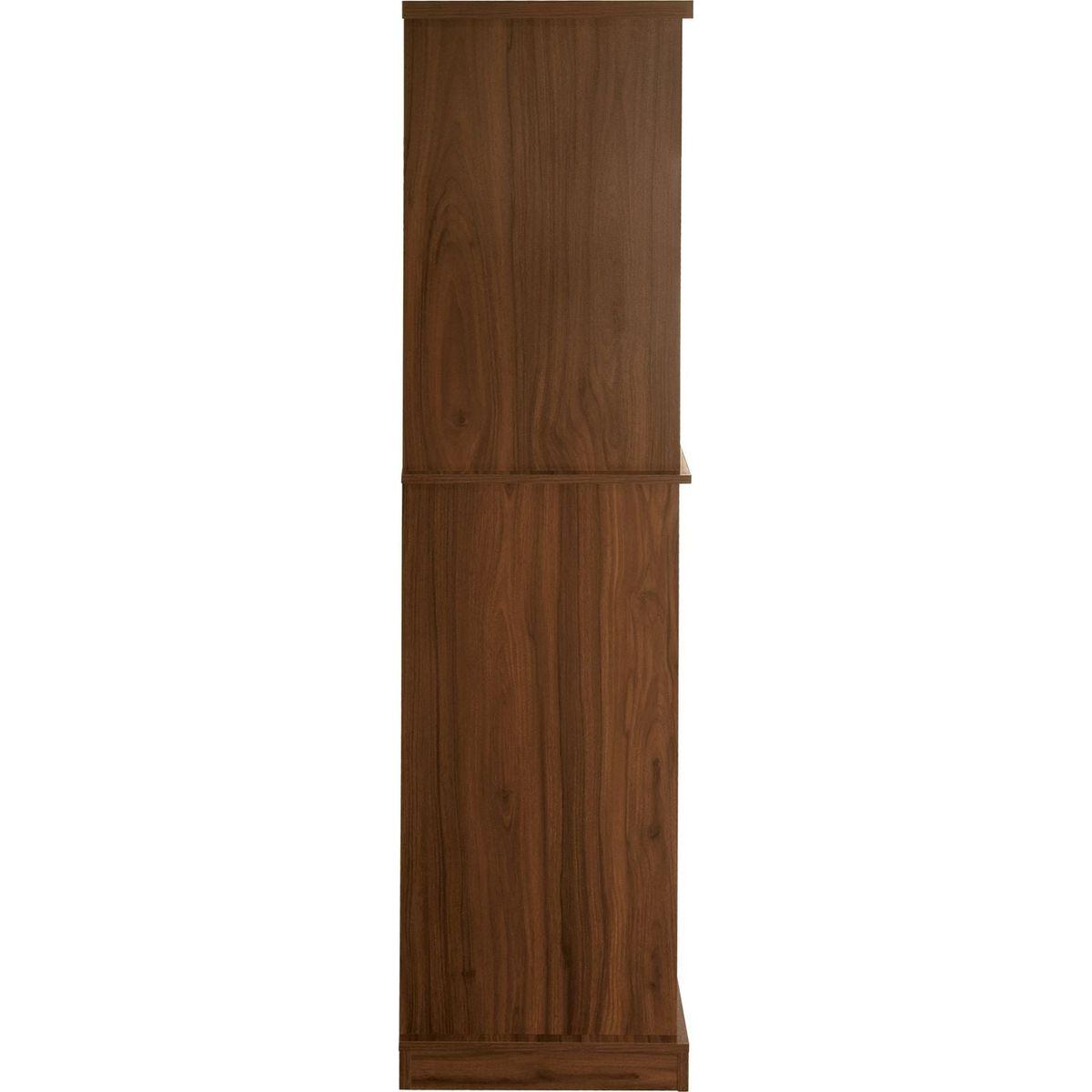 4 Door Cabinet with 1 Drawer, with 4 Adjustable Inner Shelves, Storage Cabinet