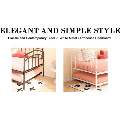 Fox Twin Daybed with Twin Trundle, White