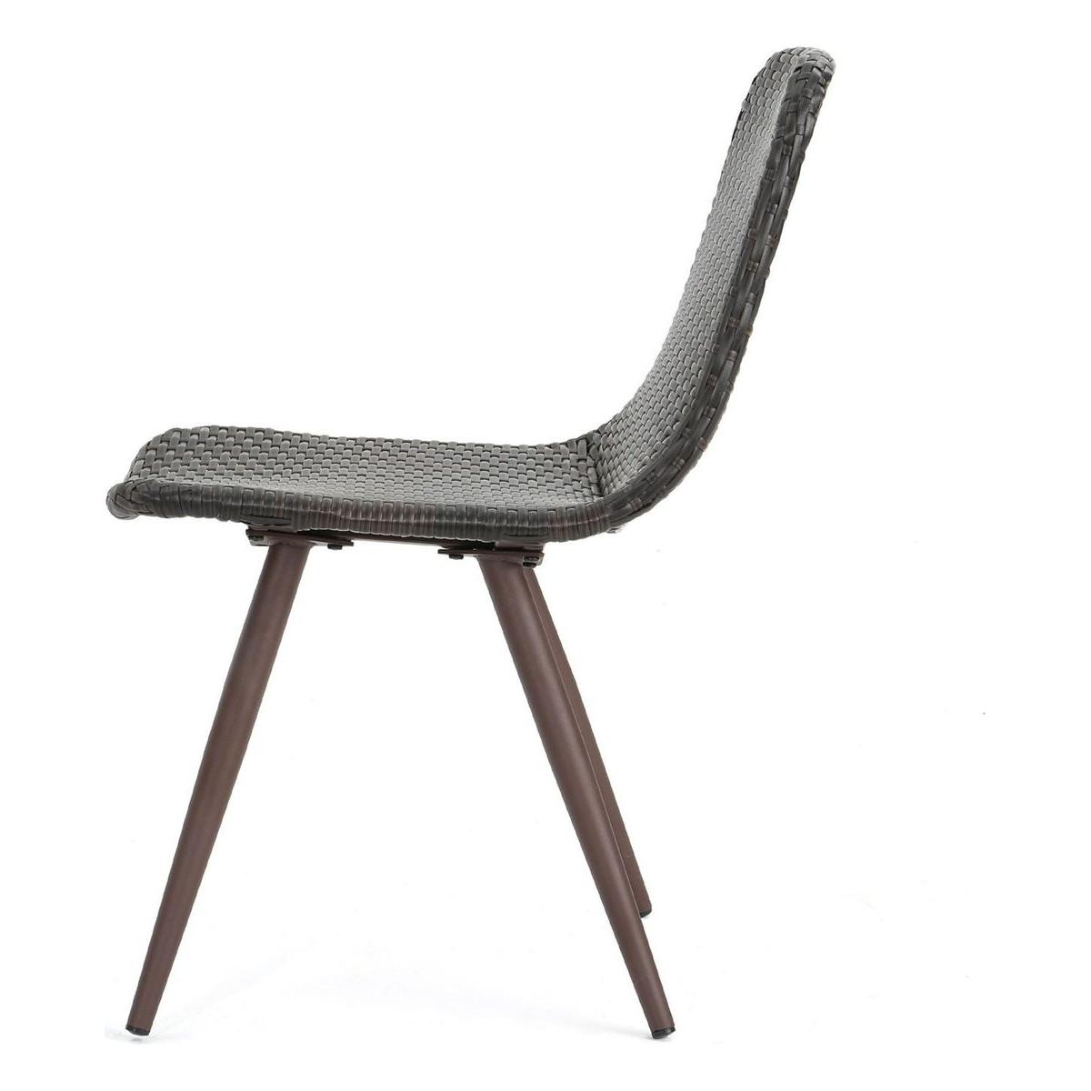 GILA DINING CHAIR WITH POWDER COATED LEGS