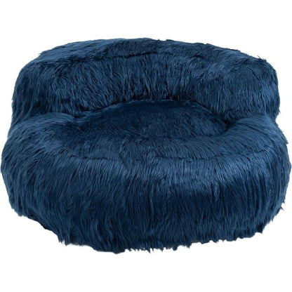 Bean Bag Chair Faux fur Lazy Sofa /Footstool Durable Comfort Lounger High Back Bean Bag Chair Couch for Adults and Kids, Indoor