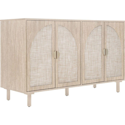 4 Door Cabinet, Suitable for Bedroom, Living Room, Study
