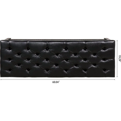 Wooden Base Upholstered Bench for Bedroom for Entryway