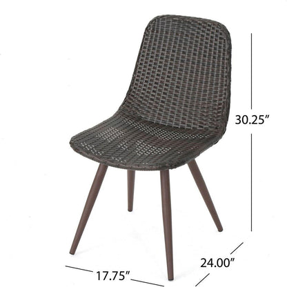 GILA DINING CHAIR WITH POWDER COATED LEGS