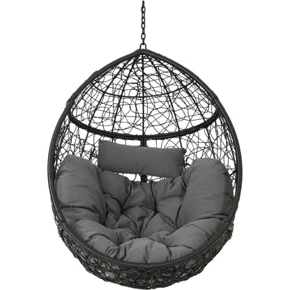 KYLIE HANGING BASKET- GREY (only basket, NOT include a hanging stand)